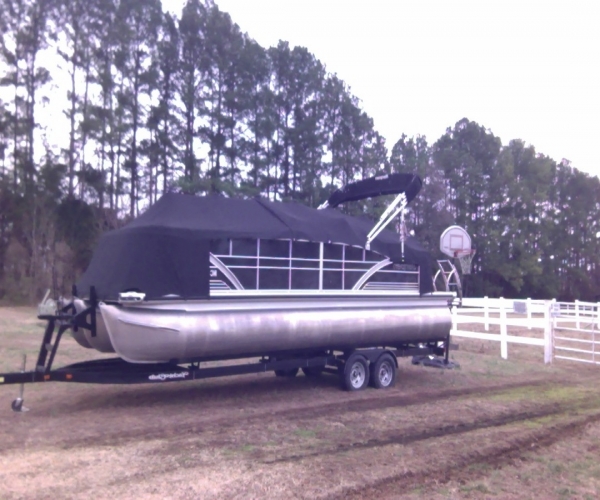 Pontoon Boats For Sale by owner | 2014 25 foot Godfrey SANPAN